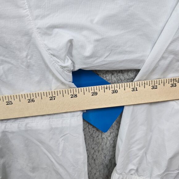 NWT Columbia Men's White Hooded Windbreaker Size 2XL **FLAW** - Picture 11 of 12